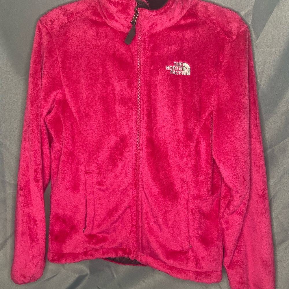 The North Face Vibrant Pink Fleece Jacket